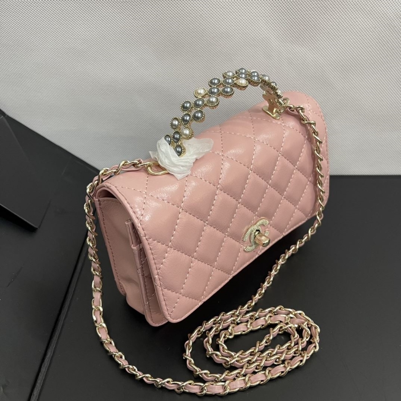 Ch**el top handle bags